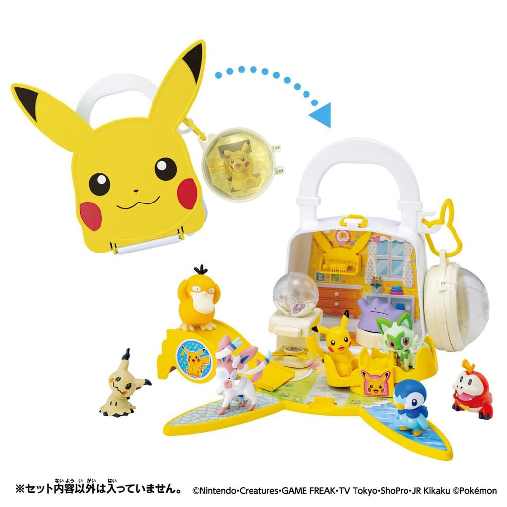 Takara Tomy MonColle Nakayoshi Room Bag Pikachu Pokémon