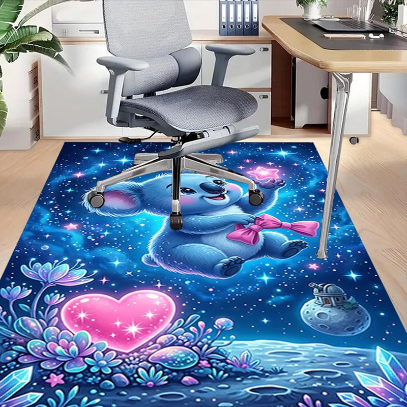 1PC Koala Star Extra Large Non-Slip Floor Carpet, Office, Family, Bedroom, Studio - Large Area Rug,Longlasting Material-K0408