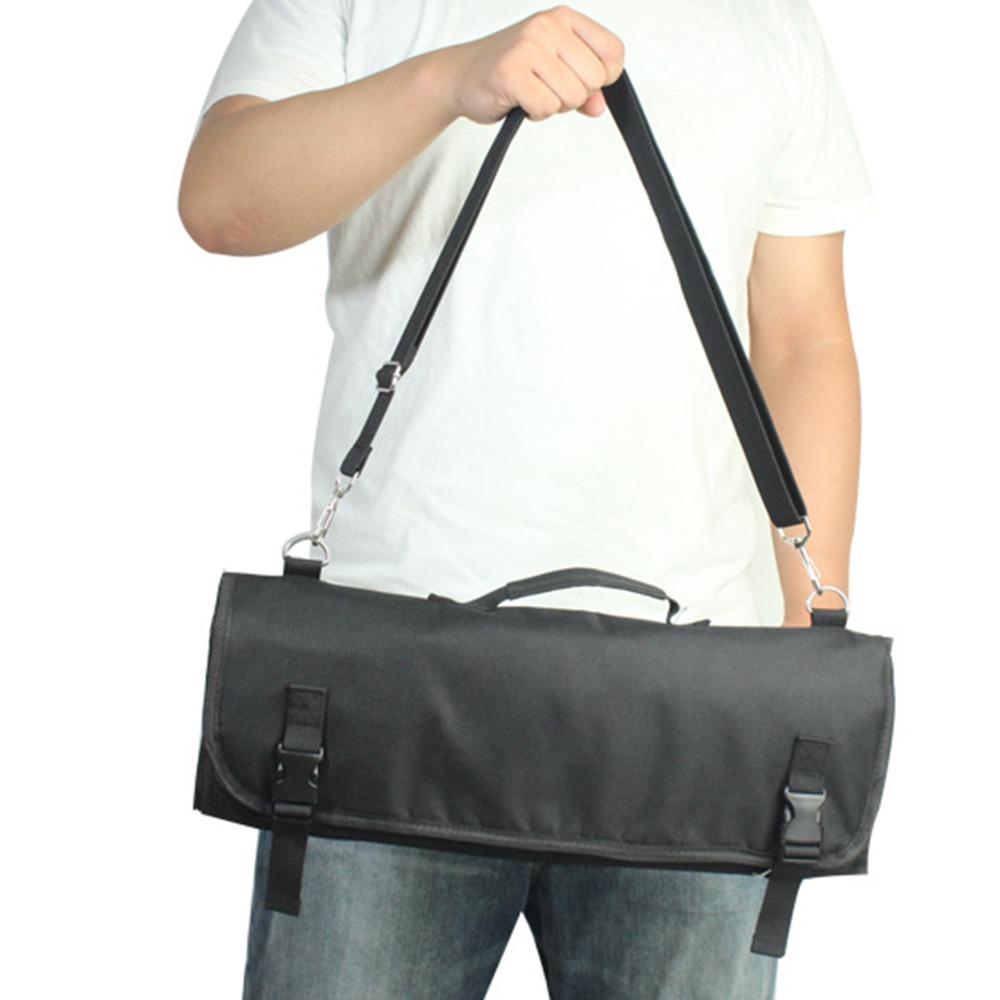 20.47×18.5in Knife Roll Bag Double-layer Knife Storage Bag Durable Chef Knife Case  Camping
