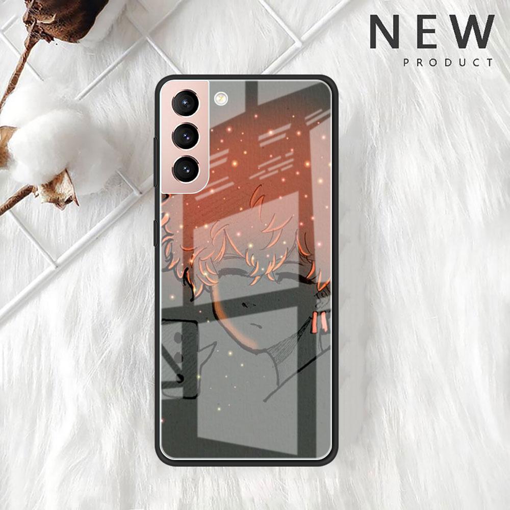 Tokyo Revengers Anime Glashülle für Samsung Galaxy S22 S20 FE S21 Plus Telefonabdeckung S10 5G S9 Note 20 Ultra 10 Lite Shell