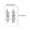 1Pc Leaf Armband Waterproof Temporary Tattoo Stickers, Long-lasting Waterproof for One To Two Weeks, For Arm, Leg.