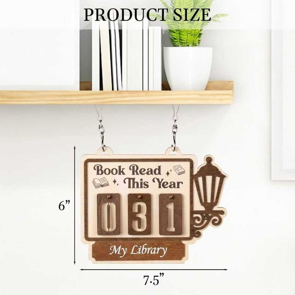 Books Read This Year Reading Counter Bookish Decor Bookish Decor Books Read Tracker Bookish Gift