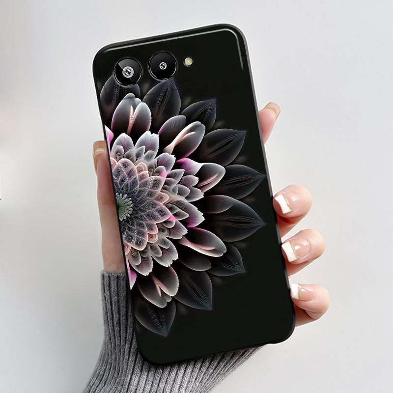 Casing For BLU G95 Case Aesthetic Luxury Cute Cool Boys Girls Pattern Black Matte Soft TPU Silicone Phone Case Back Shell Cover