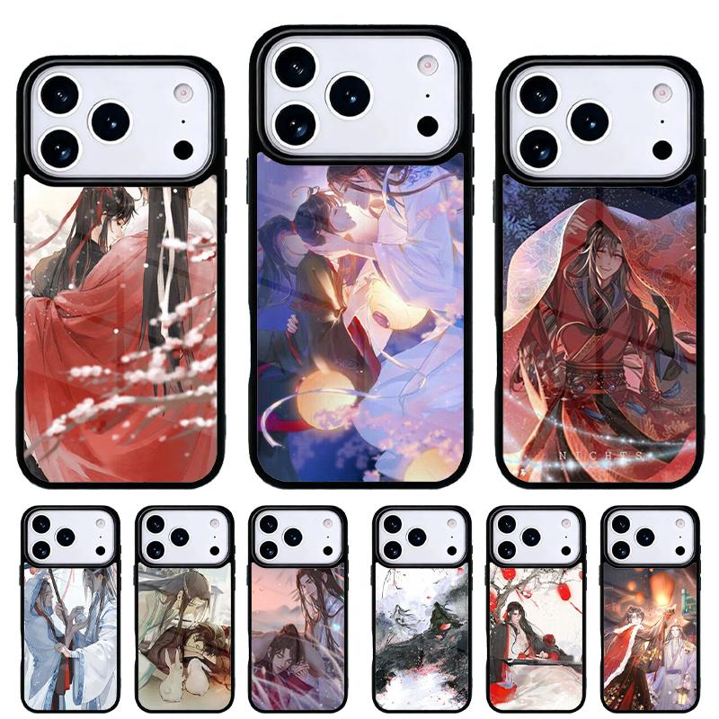 Mo dao Zu shi Painting Phone Case for iPhone 17 Air 16e 15 14 13 Pro Max Back Cover for 12 11 Pro Coque