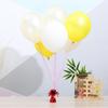 3/6Pcs Balloon Weight Holder Anti-floating Foil Paper-wrapped Long-lasting Balloon Weights Stainless Balloon Fixation Tool