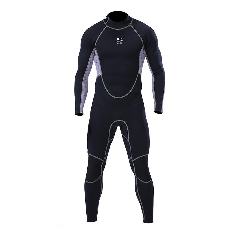 Men's 2018 Full Body Wetsuit: Slinx 2mm Long Sleeve Surf & Snorkel Suit with Sun & Jellyfish Protection
