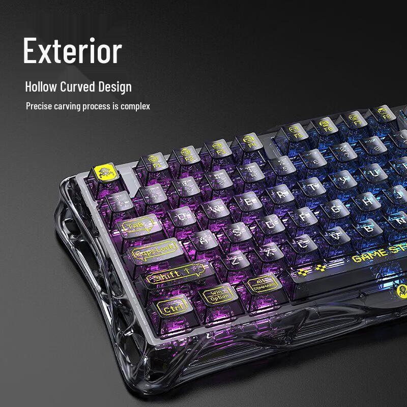 GravaStar Cocoon 75 Tri-Mode Mechanical Gaming Keyboard