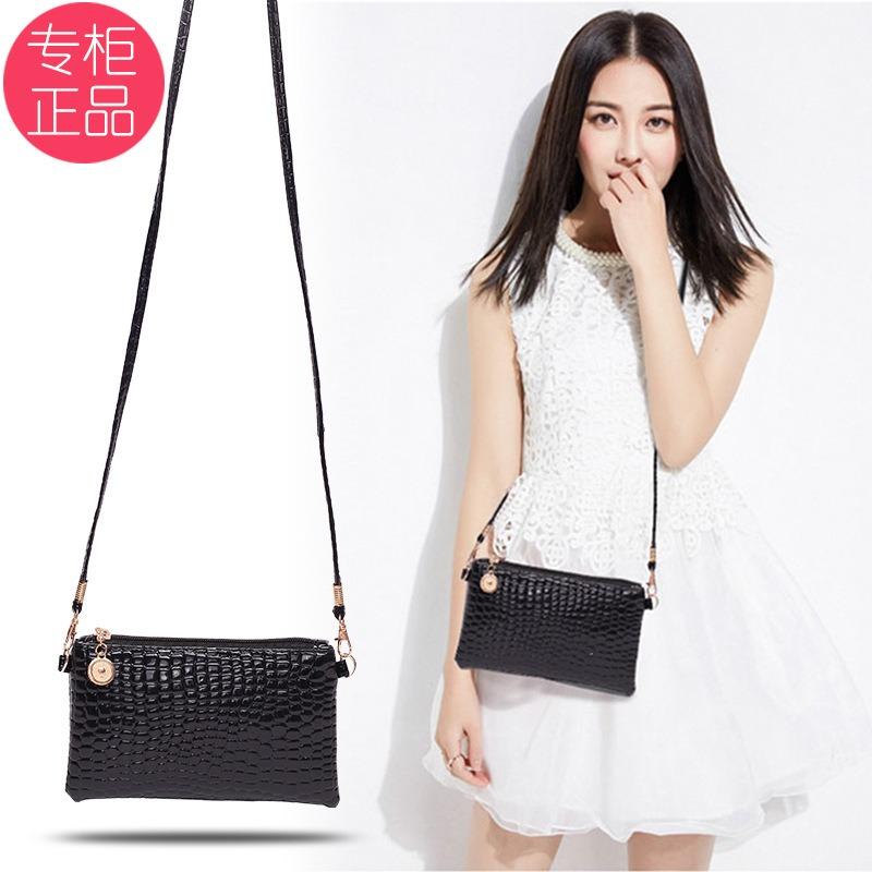 A Hair Delivery Women's Bag, a Small Bag, a New One-shoulder Diagonal Span Women's Crocodile Pattern Messenger Bag, Guangzhou Source