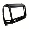 9inch Car  Fascia for HYUNDAI SANTAFE 2006-2012 LHD Dash Mount Trim Kit Double Din  GPS   Panel Frame Bezel