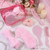 36Pcs Sleepover Party Supplies for Girls Skincare Headband and Wristband Set Sleepover Party Favors