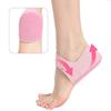 Neues Fersen-Schutzpolster, Verstellbare Klettverschluss-Fersenschale zur Entlastung und Schmerzlinderung, Warme und Anti-Rissbildung Fersen-Socken-Abdeckung