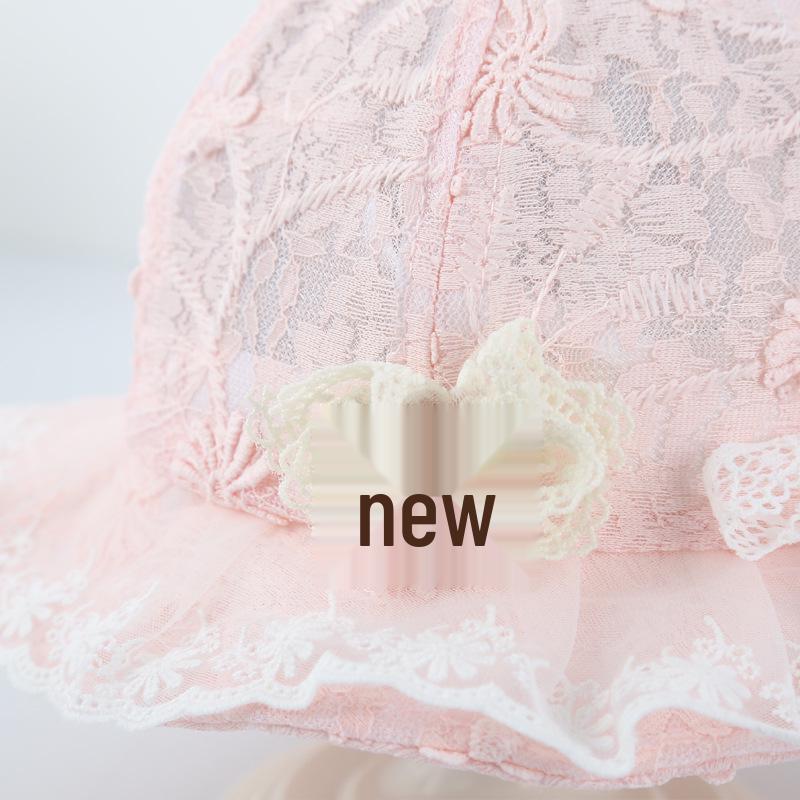 Frühlings- & Sommer-Spitzenbesatz Baby Sonnenschutz Eimerhut