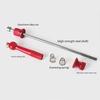 Quickly Release Bicycles Skewer Anti Thefts Locking System High Strengths Steel Axles for Road Bike