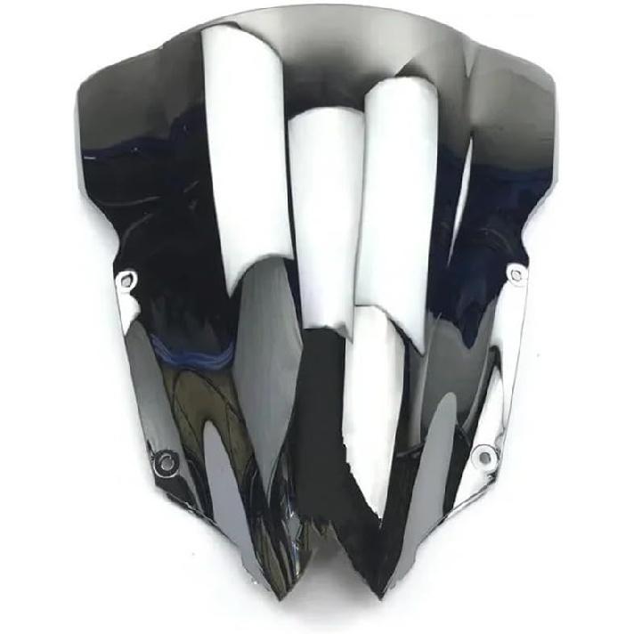 Motorcycle Windshield for Y&AMAHA Motorcycle Windshield Double Bubble for YZF-R6 2008-2016 for YZF600 for R6 for YZF 600 for YZF for R6(Iridium)