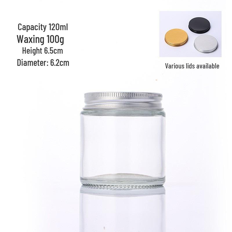 Glass Tea-Colored Aromatherapy Candle Holder and Cup Set