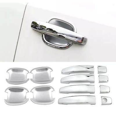 For Vauxhall Opel Antara Chrome Door Handle Covers & Door Bowl Covers Car Styling Decorate For Saturn Vue 2008-2010