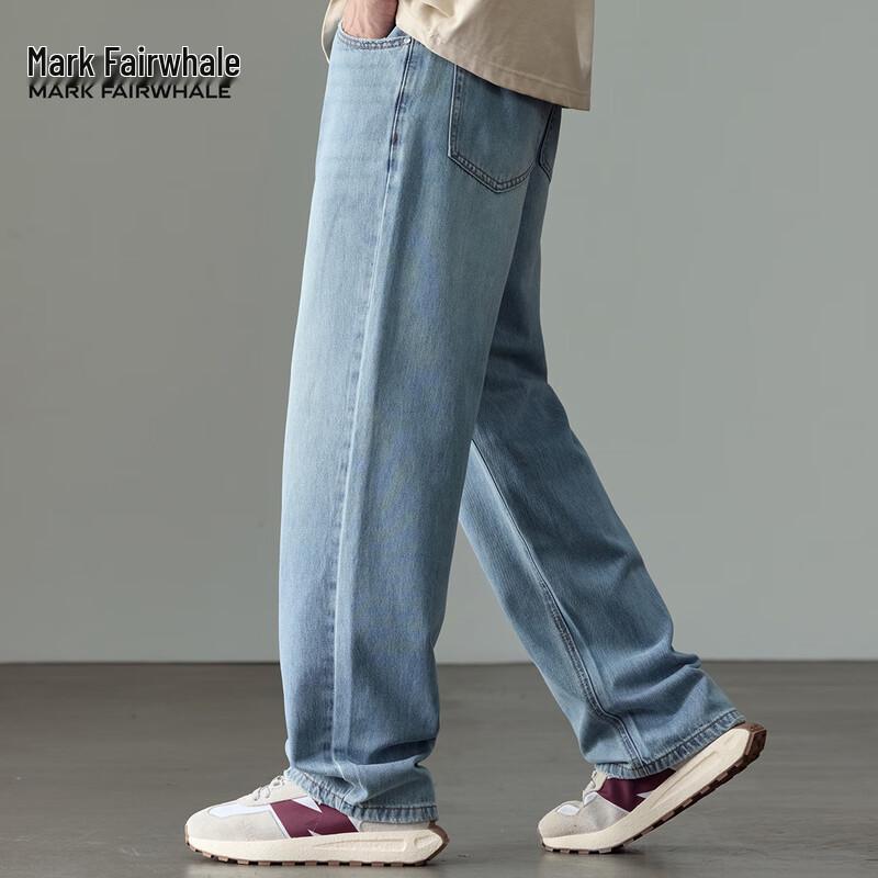 Mark Fairwhale Men's Lightweight Straight-Leg Jeans
