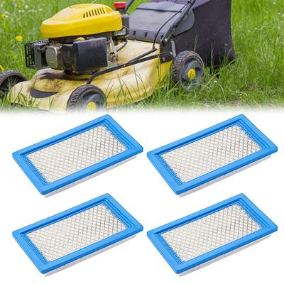 Easy Install Lawn Mower Filter Air Filter 4-pack 20*10*10CM Air Filter Dust Capture Easy Installation Mowing Season