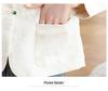Chic New Women's Chinese-Style Jacket: Spring/Autumn Slim Fit White Embroidered Top