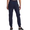 Under Armour Einfarbige Kordelzug-Hose mit Bündchen für Damen, lässig, marineblau 1348447-410
