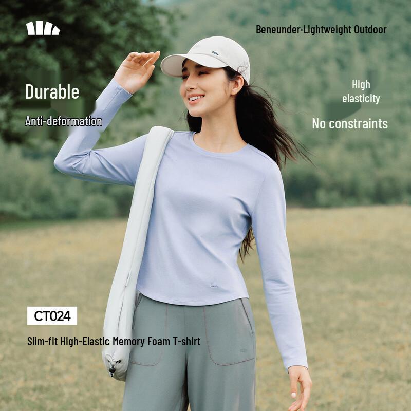 Beneunder Women's Slim-Fit Long-Sleeve T-Shirt CT024