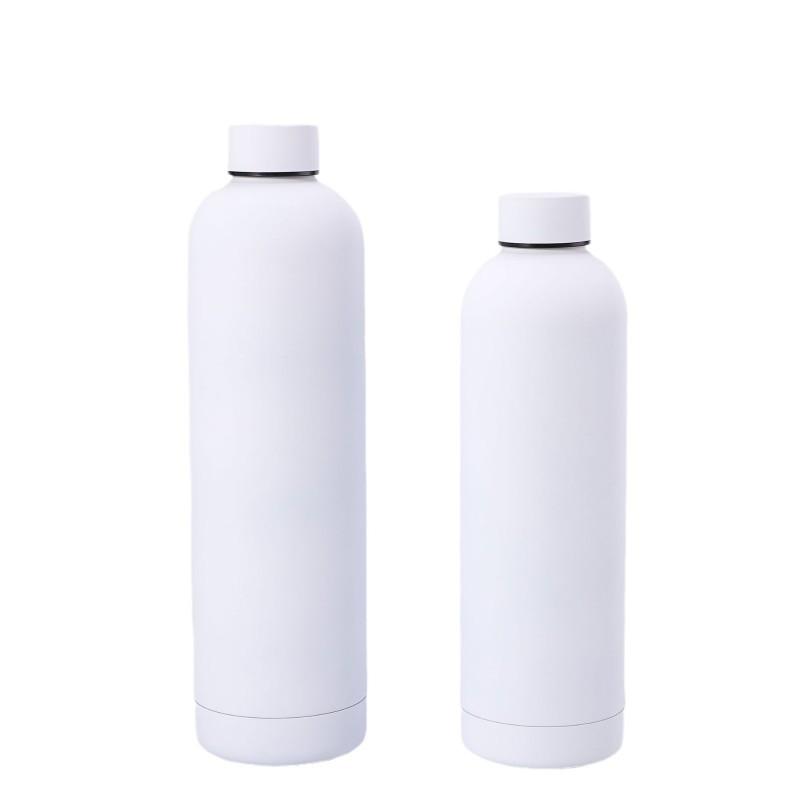 Large Capacity Vacuum Insulated Stainless Steel Water Bottle Outdoor Sports Travel Car Use