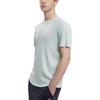 FILA X THE MET T Shirts Men's Green Crew Neck Moderate Straight Fit F11M330101F-LG