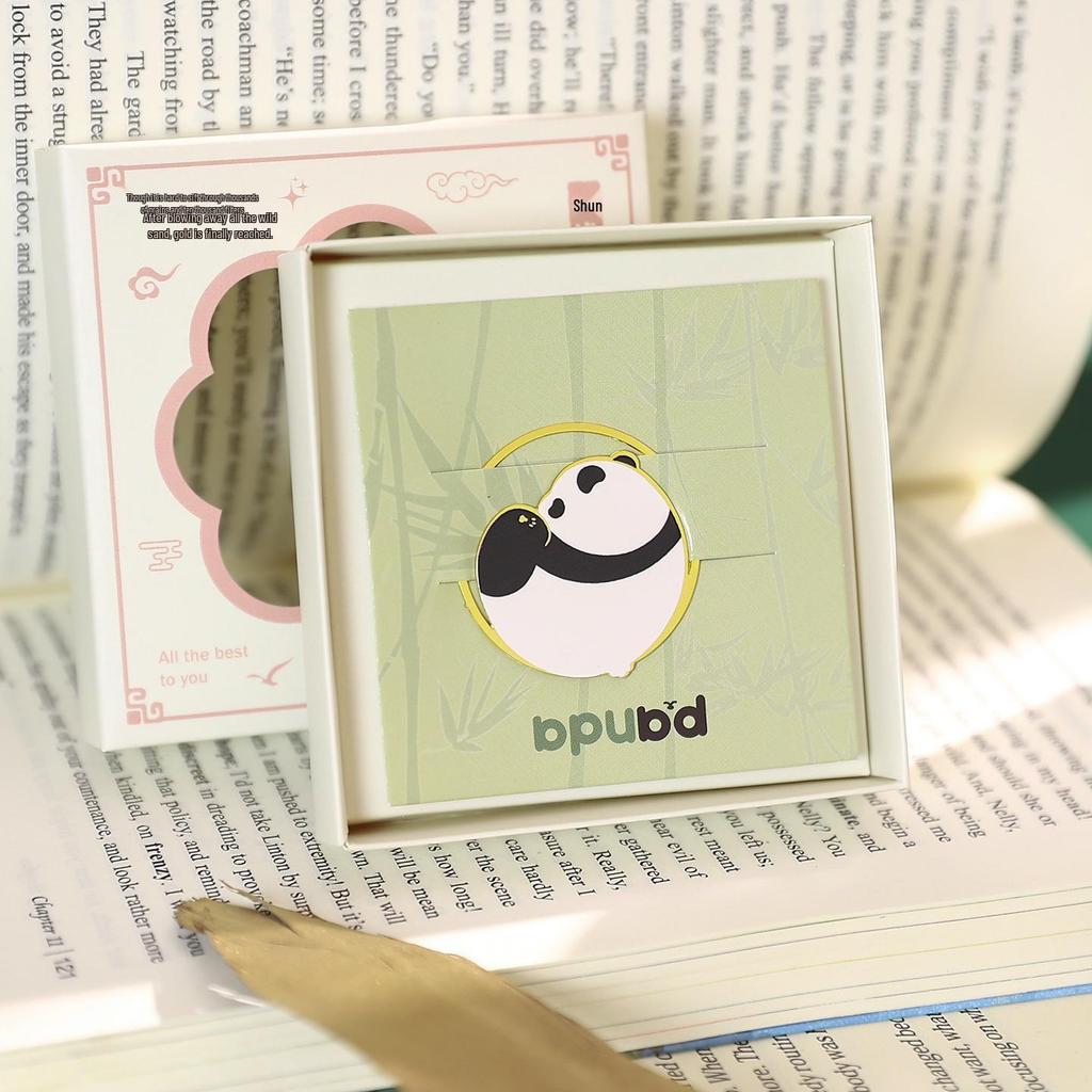 Panda Metal Bookmark with Tassel - Classic Chinese Style, Palace Museum Cultural Souvenir