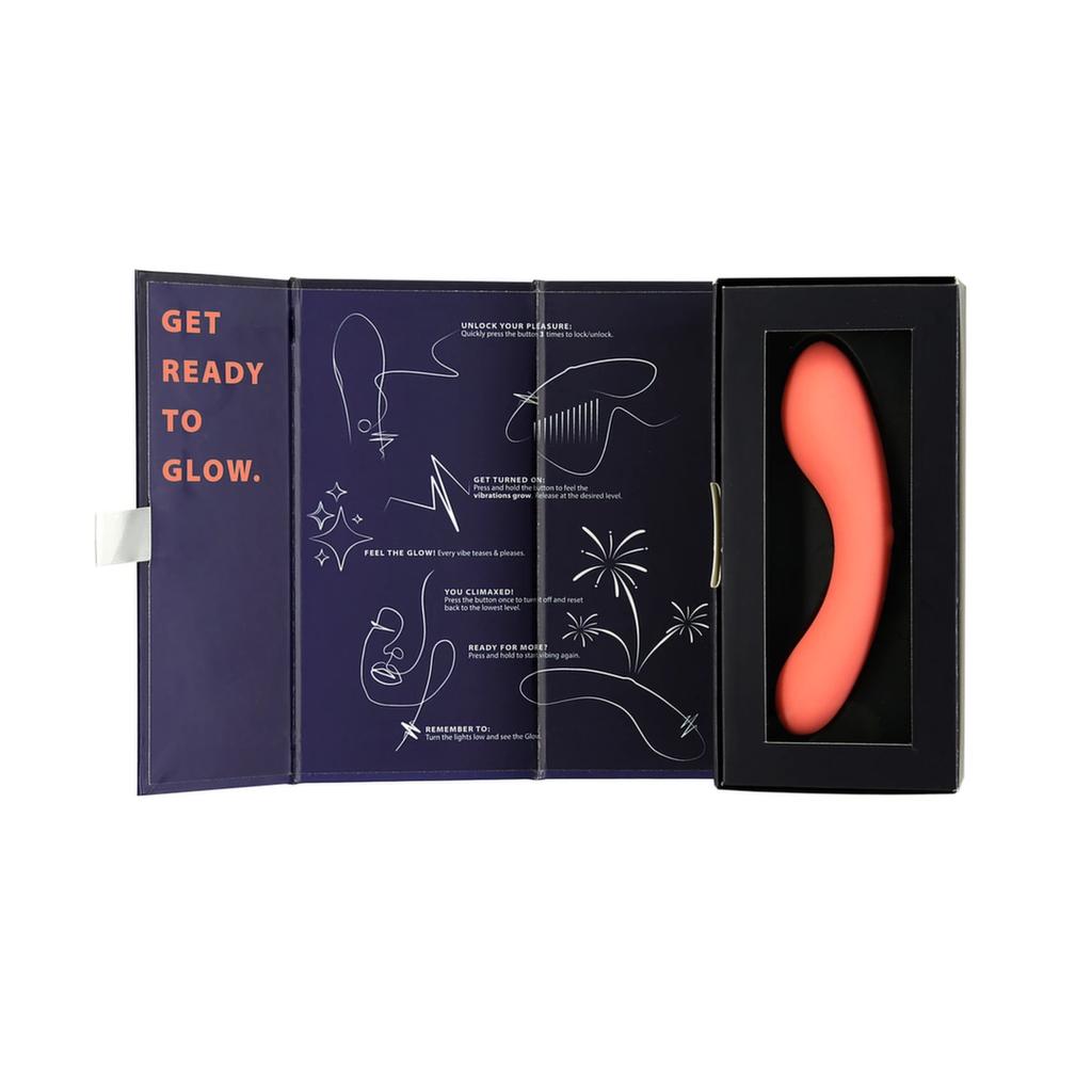 Swan - The Mini Swan Wand Orange Mini Vibrator For Stimulation