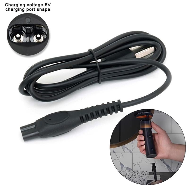 1/3/5Pcs Hybrid Electric Shaver Accessories For Norelco Oneblade Qp2724 Qp2834 Qp1424 Qp1324 Qp1924 Qp4631 5V Usb Charger Cord