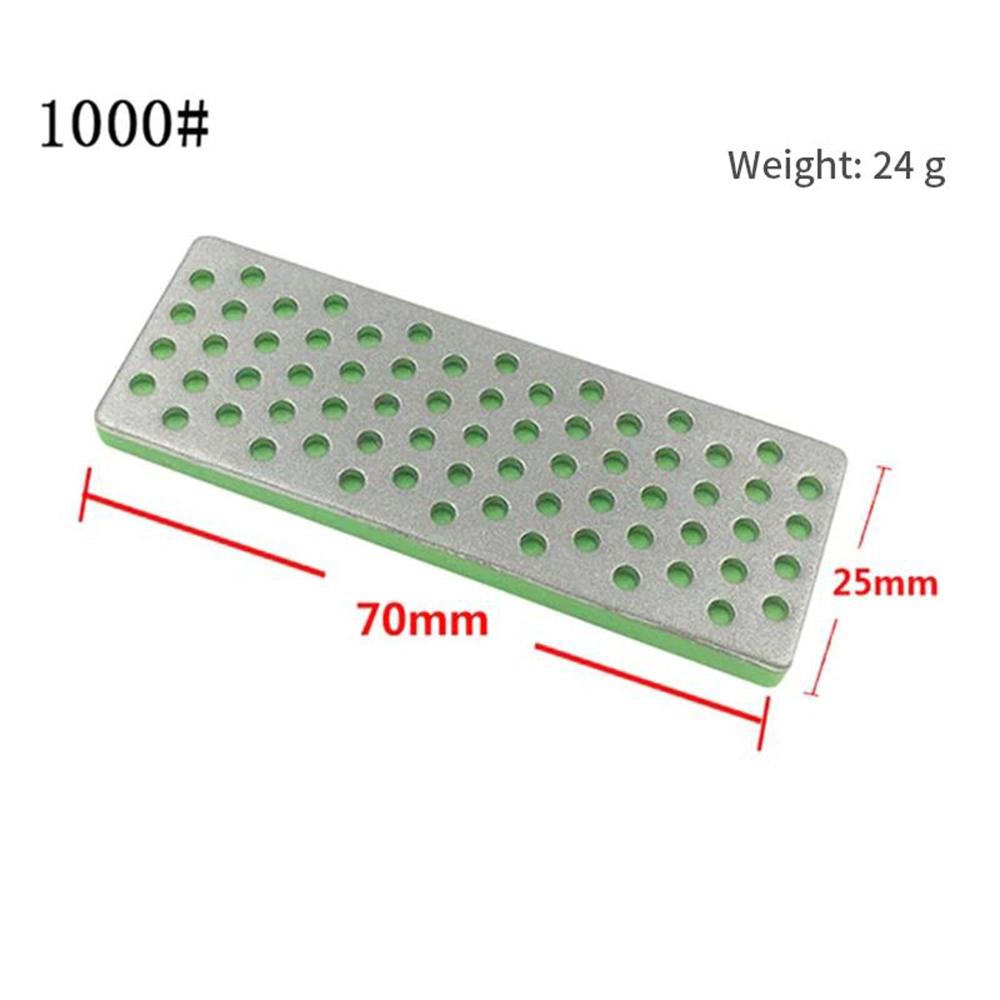 4Pcs/Set 240 360 500 1000 Grit Diamond Sharpening Stone Backed Whetstone Blocks For Ski Edge Sharpener