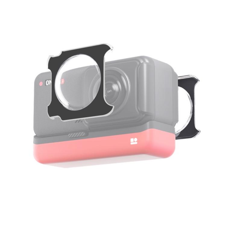 

PULUZ Защитные крышки для объектива ПК Защитный чехол для Insta360 One R / RS / Sphere(черный) чёрный