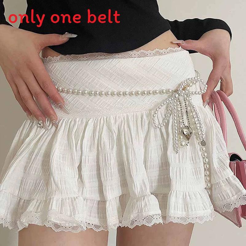 Fashion Butterfly Knot Belt Pu Leather For Summer Dress Accessory Women