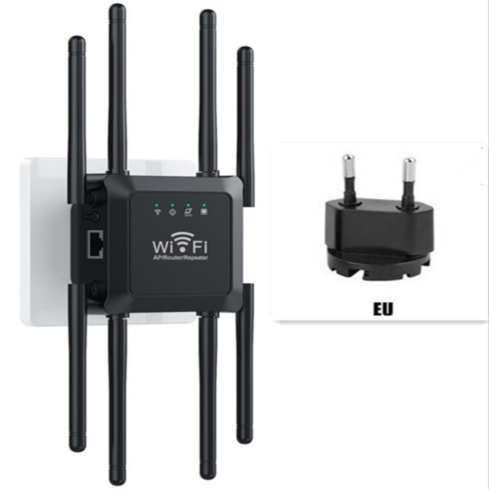 8-Antenna WiFi Extender Signal Amplification Signal Router Portable Wireless Repeater Home