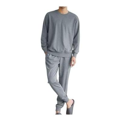 [Nissen] Pajamas, Room Wear, Spring, Autumn, Simple, Loungewear, Men's, Women's, Thin Sweatshirts, Top and Bottom Set, Large Size