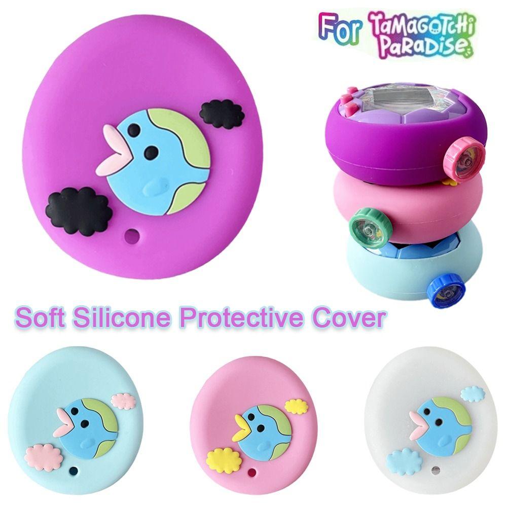 Soft Protective Cover Silicone Decorative Cover for Tamagotchi Paradise Electronic Pets Game Toys