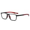 New Fashion TR90 Sports Glasses Anti Slip Ultra Light Elastic Legs Customizable Prescription Eyewear