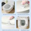 1PC Waterproof Toilet Seat Cushion, Summer Four-season Universal Toilet Silicone Foam Ring Toilet Cover Leave-in Household Washable