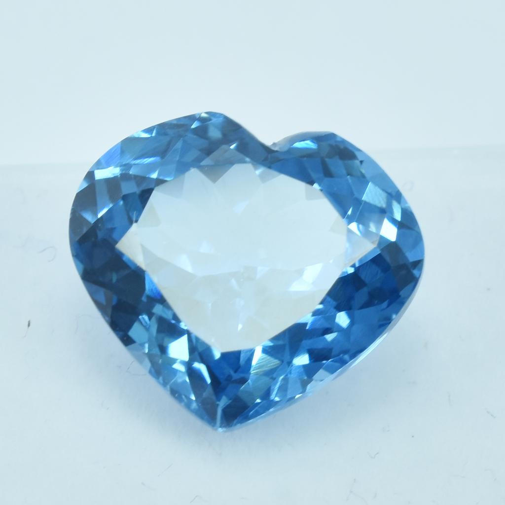 CERTIFIED Natural 10.30 Carat Heart Cut Sapphire Bracelets Blue Loose Gemstone SU-408-S