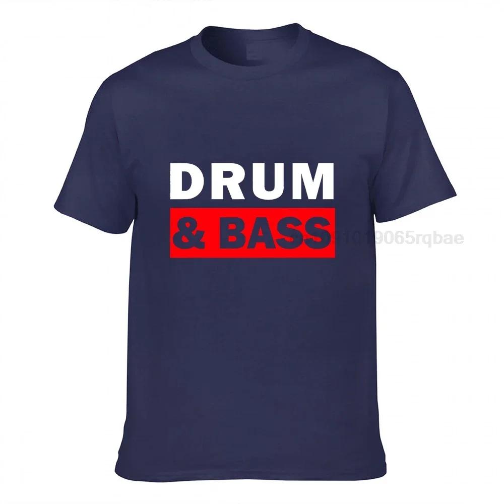 Drum And Bass Music Dnb Shirt For Djs Print Unisex T Shirt Rife Cotton Tees Funny Camisas Hombre Short Sleeve Clothing