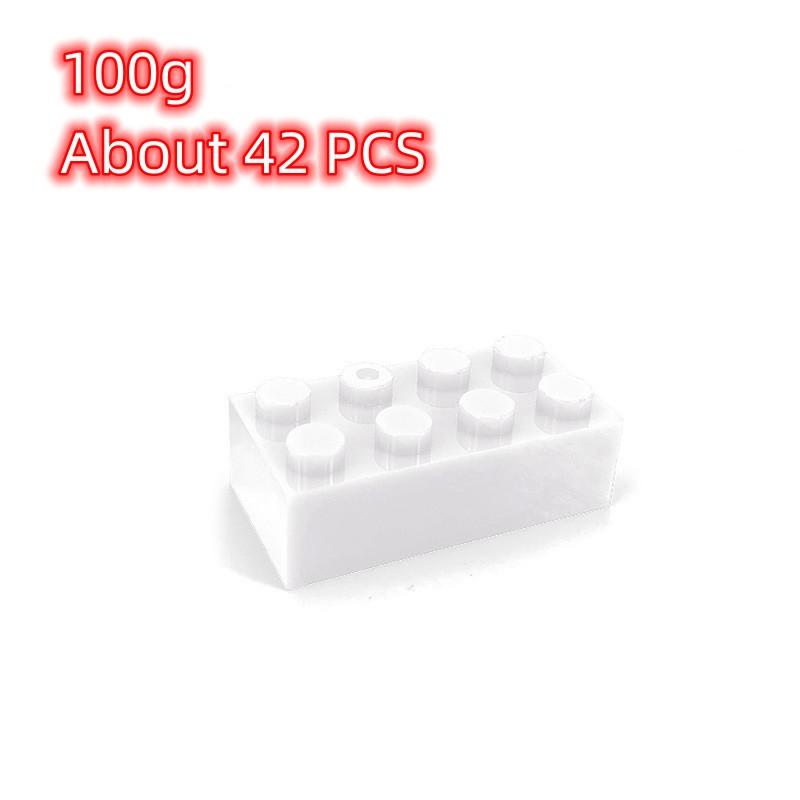 

Насыпные строительные блоки Кирпичики 100 г Около 42-44 шт. 4*2 точки Большой кирпичик 17 цветов Мелкие детали Универсальные детские игрушки Сделай сам Новая креативность