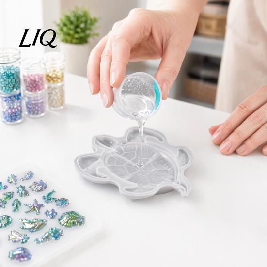 Resin Art Casting Mold Large Sea Turtle Mold, 3D Silicone for Epoxy Casting, Detailed Marine High Quality Animal Molds Wall Hanging Decoration,