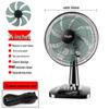 16palcový tichý oscilační stolní ventilátor pro domácnost a koleje