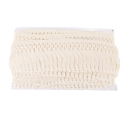 1 Roll Fringe Tassel Trim Cotton Tassel Lace Roll Stylish Sewing Fringe Trim For Clothes Lampshades