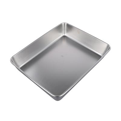 Plateau Acier Inoxydable Assiette Légumes Aliment Rectangulaire Service Décoration Cuisine Dessert Noix Fruit Gâteau Plateau