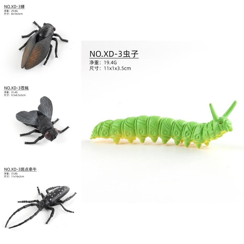 Realistic Pvc Insect Model Set Featuring Beetles Butterflies Ladybugs Caterpillars And More