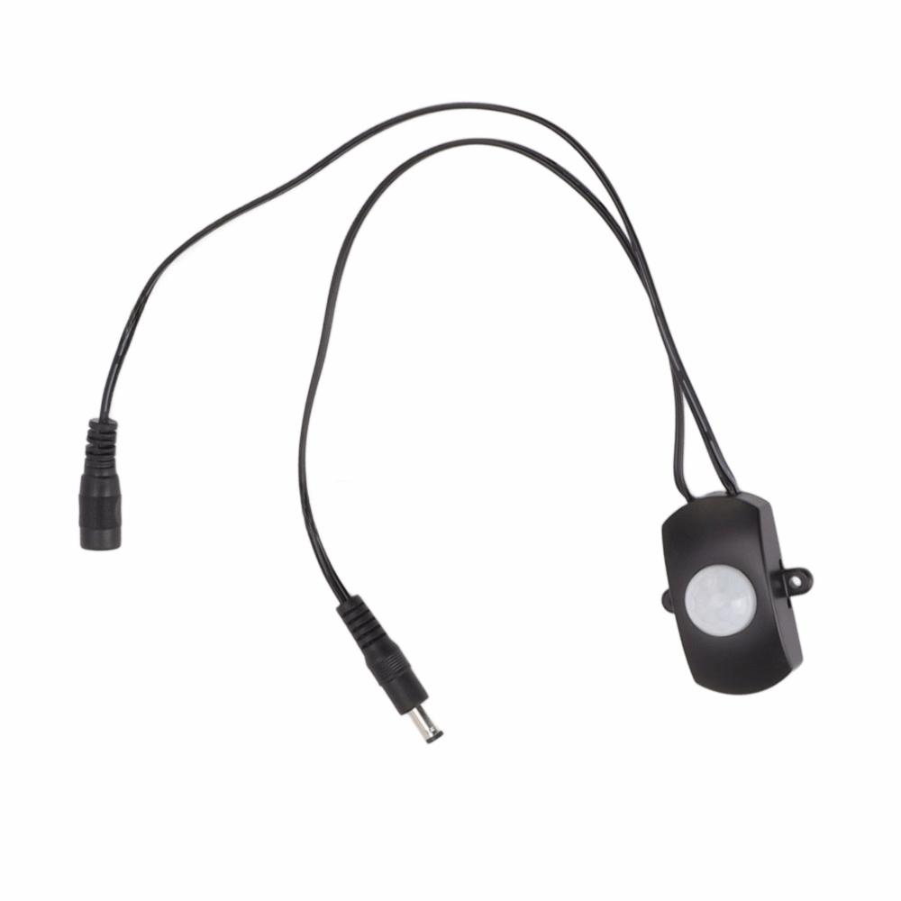 4A Infrared Automatic Switch Detector Black PIR Motion Sensor Switch Cabinet Lights