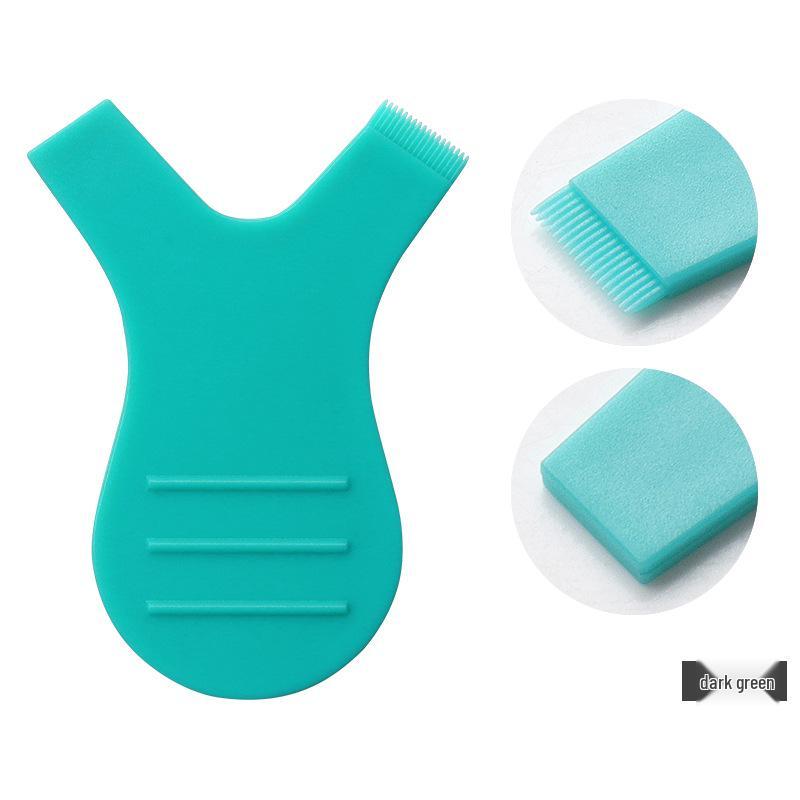 Y-shaped Eyelash Extension Brush, Mini Lash Perm Comb, Portable Eyebrow Brush, False Eyelash Application Tool.