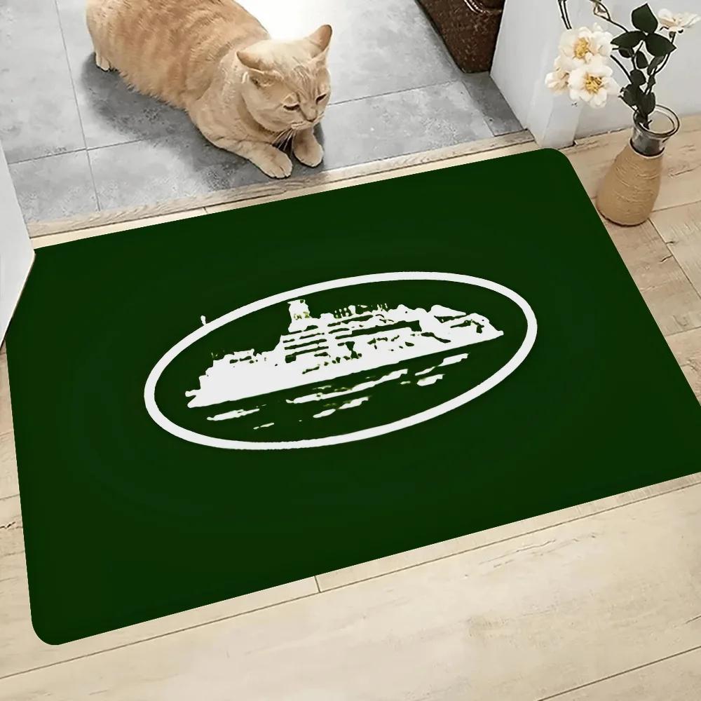 Devil's Island English Floor Bathroom Mat Kids Room Bedroom Decor Balcony Anti-Slip Doormat Living Room Bedside Area Rugs
