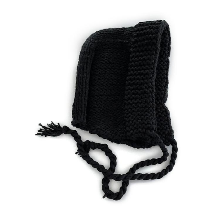 Lady Ear Muff Cap Knit Beanie Hat Street Snap Skull Cap Warm Skiing Cycling Hat